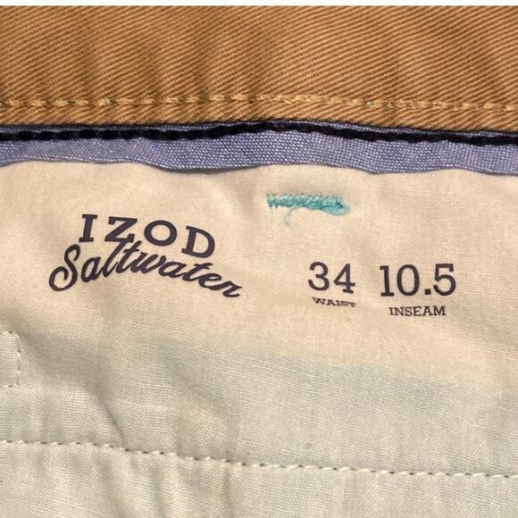 Men’s Izod All Over Lobster Print 100% Cotton Shorts Size 34 - Picture 6 of 7